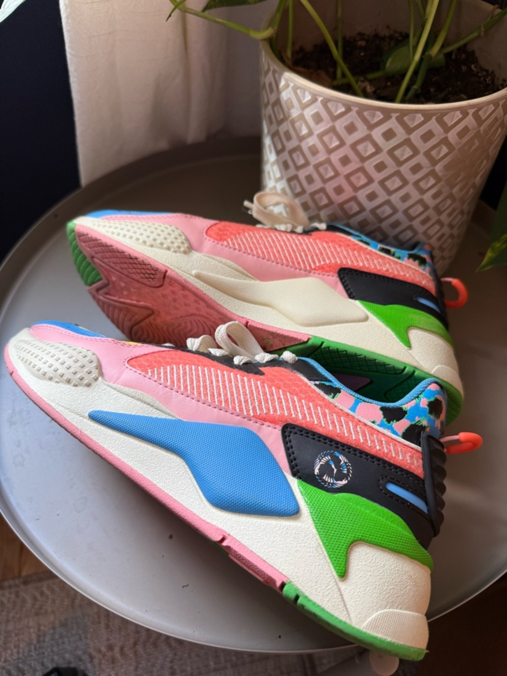Puma 8 Colorful Rs-X Wotb Retro 80s Sneakers Streetwear Maximalism Athleisure - Picture 10 of 13